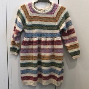 JoJoMaman Bébé Toddler Sweater Dress. 18 Months.